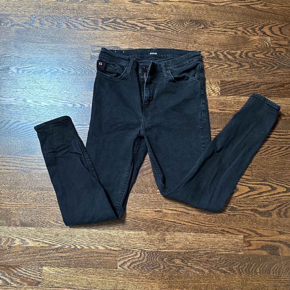 Hudson Blair Super Skinny Jeans Size 29 in Black
